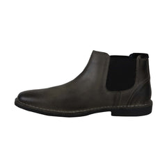 Steve Madden P-Impass Mens Gray Leather Slip On Casual Dress Boots - Ruze  Shoes