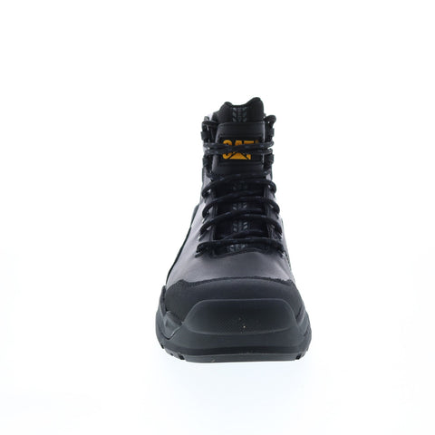 Caterpillar Provoke Waterproof P51057 Mens Black Wide Leather Work Boots