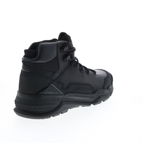 Caterpillar Provoke Waterproof P51057 Mens Black Wide Leather Work Boots