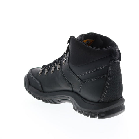 CAT Threshold WP P74129 Mens Black Wide Leather Lace Up Work Boots 