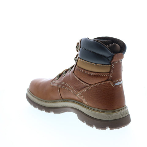 CAT Fairbanks P74138 Mens Brown Leather Lace Up Work Boots