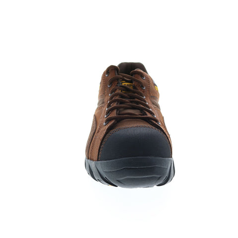 CAT Argon CT P89957 Mens Brown Leather Lace Up Work Boots 