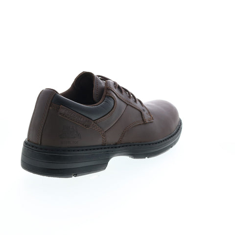 Caterpillar Oversee SD Steel Toe P90016 Mens Brown Wide Leather Work Shoes