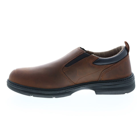 CAT Conclude SD ST P90100 Mens Brown Slip On Work Shoes
