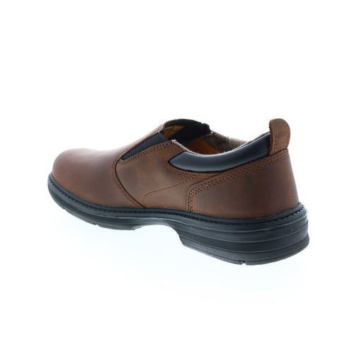 CAT Conclude SD ST P90100 Mens Brown Slip On Work Shoes