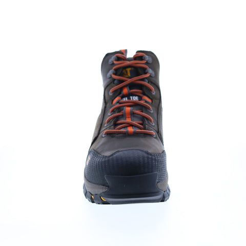 Caterpillar Navigator Mid Waterproof Steel Toe P90613 Mens Gray Work Boots