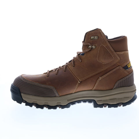 Caterpillar Device Composite Toe Waterproof P90793 Mens Brown Wide Work Boots