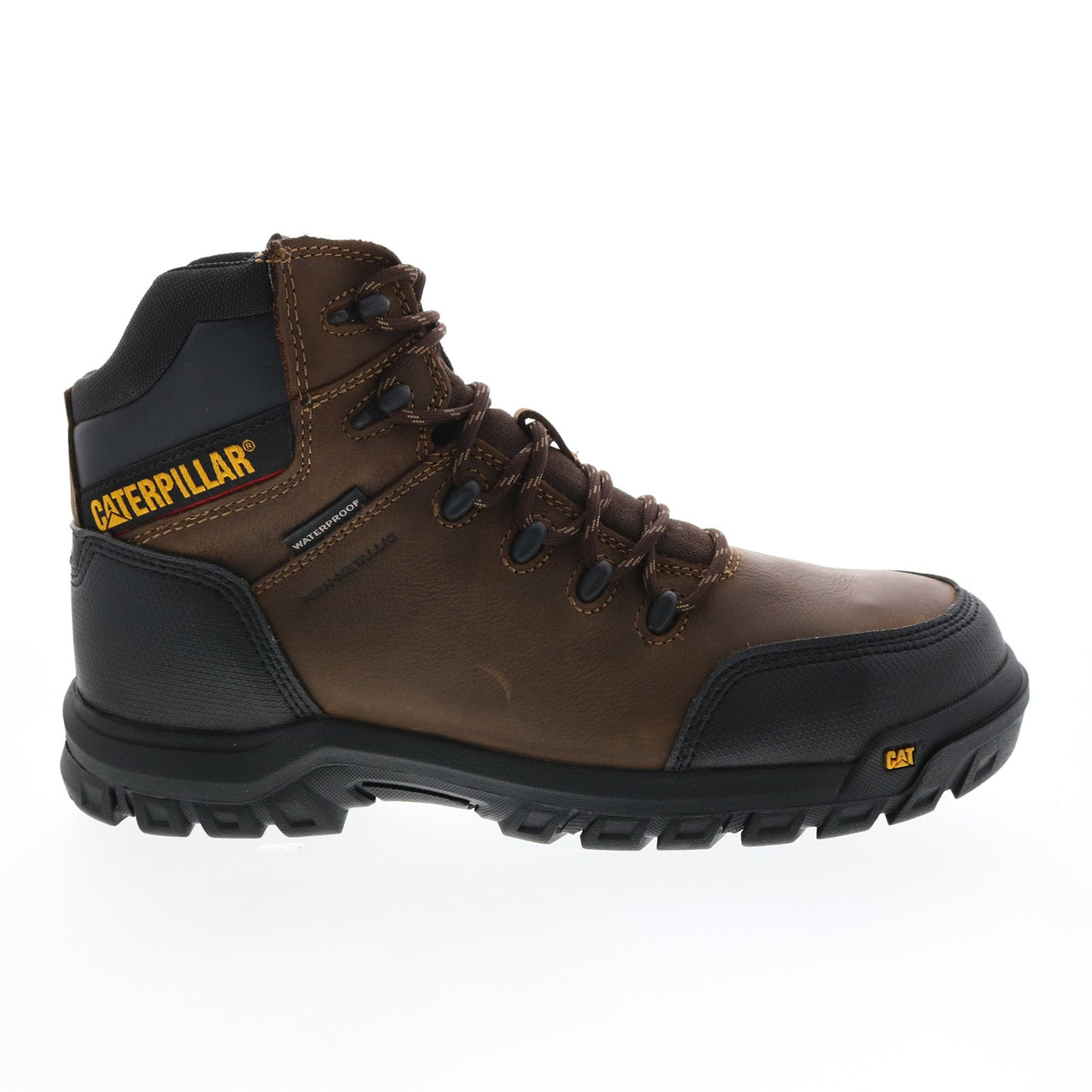 Caterpillar Resorption CT WP P90977 Mens Brown Wide Work & Safety Boot ...