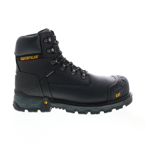 Caterpillar Excavator XL 6" Waterproof Composite Toe Mens Black Work Boots