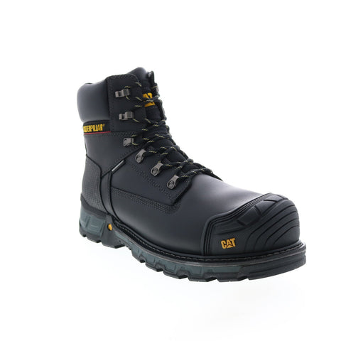 Caterpillar Excavator XL 6" Waterproof Composite Toe Mens Black Work Boots