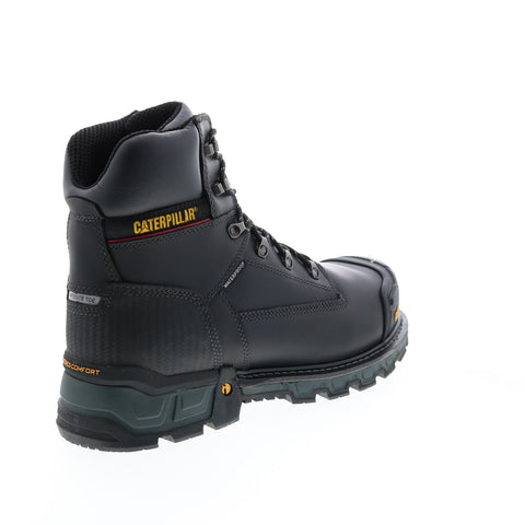 Caterpillar Excavator XL 6" Waterproof Composite Toe Mens Black Work Boots