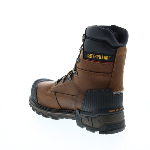 Caterpillar Excavator Xl 8" WP TX Composite Toe Mens Brown Work Boots