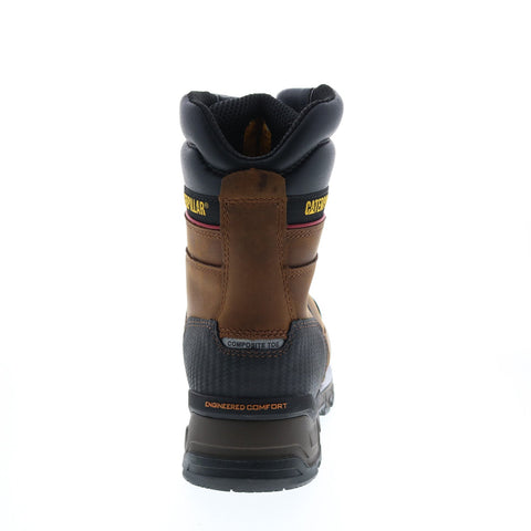 Caterpillar Excavator Xl 8" WP TX Composite Toe Mens Brown Work Boots