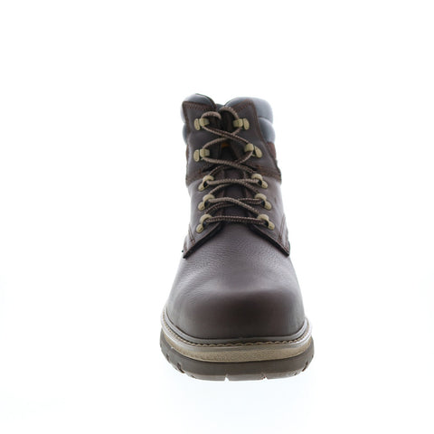 CAT Fairbanks ST P91080 Mens Brown Leather Lace Up Work Boots