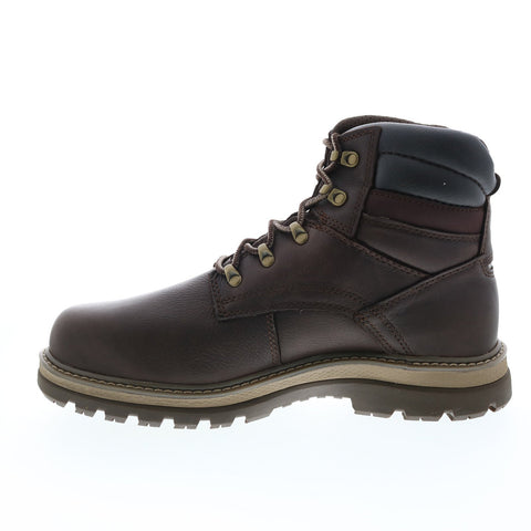 CAT Fairbanks ST P91080 Mens Brown Leather Lace Up Work Boots