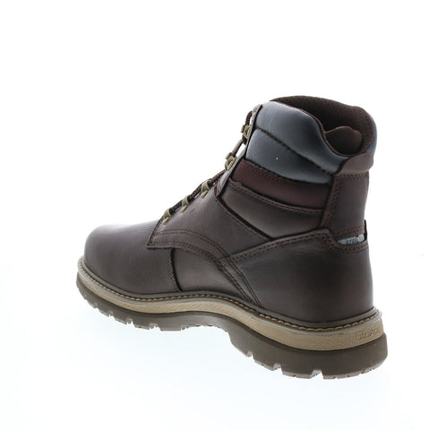 CAT Fairbanks ST P91080 Mens Brown Leather Lace Up Work Boots