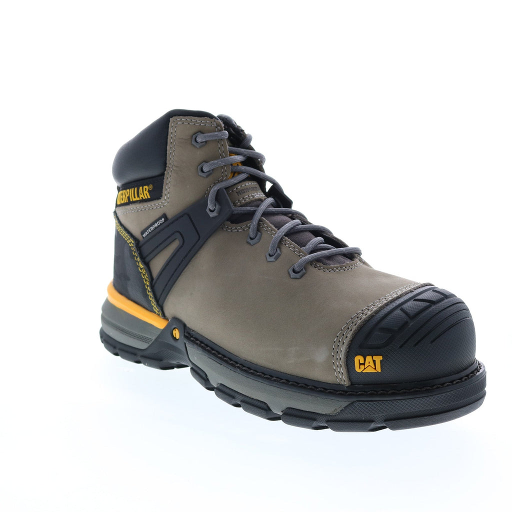 Caterpillar Excavator Superlite Carbon Composite Toe WP Mens Gray Work ...