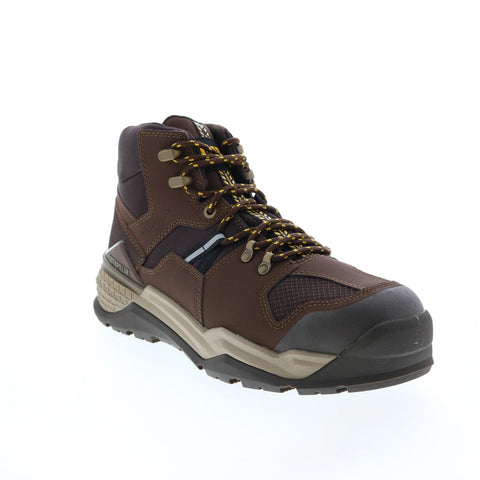 Caterpillar Provoke Mid Waterproof Alloy Toe P91295 Mens Brown Work Boots