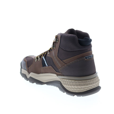 Caterpillar Provoke Mid Waterproof Alloy Toe P91295 Mens Brown Work Boots