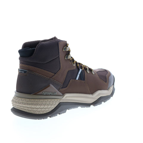 Caterpillar Provoke Mid Waterproof Alloy Toe P91295 Mens Brown Work Boots