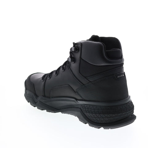 CAT Provoke WP Alloy Toe P91318 Mens Black Wide Leather Lace Up Work Boots 