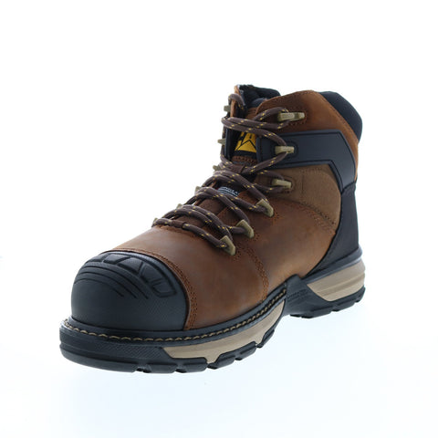 Caterpillar Excavator Superlite Waterproof TX Carbon Mens Brown Work Boots