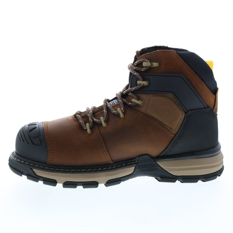Caterpillar Excavator Superlite Waterproof TX Carbon Mens Brown Work Boots