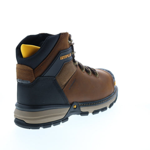 Caterpillar Excavator Superlite Waterproof TX Carbon Mens Brown Work Boots