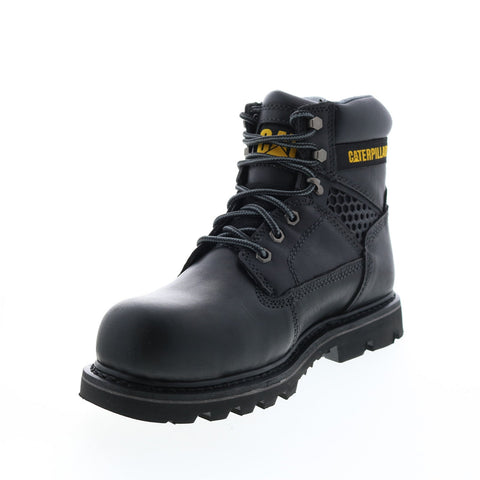 Caterpillar Structure Cool Composite Toe P91343 Mens Black Wide Work Boots