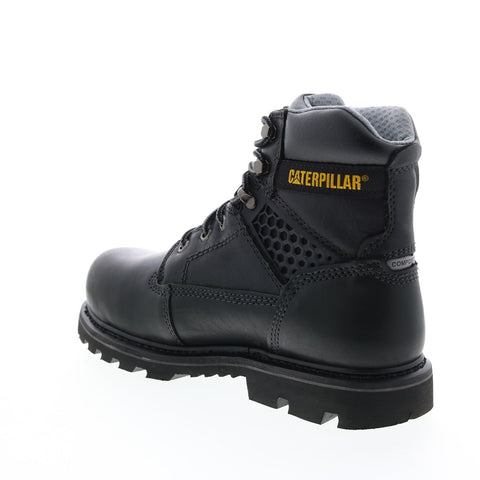 Caterpillar Structure Cool Composite Toe P91343 Mens Black Wide Work Boots
