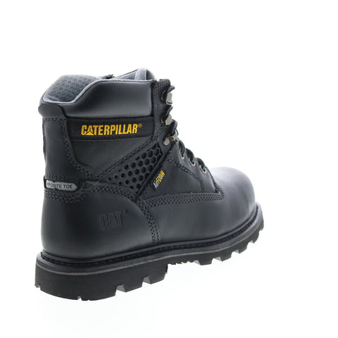 Caterpillar Structure Cool Composite Toe P91343 Mens Black Wide Work Boots