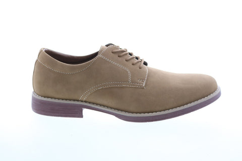 Izod Palisade PALISADE Mens Brown Synthetic Lace Up Oxfords & Lace Ups Plain Toe Shoes