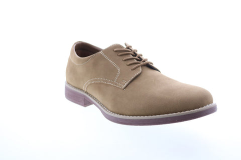 Izod Palisade PALISADE Mens Brown Synthetic Lace Up Oxfords & Lace Ups Plain Toe Shoes