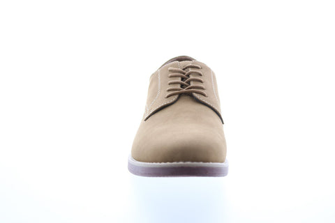Izod Palisade PALISADE Mens Brown Synthetic Lace Up Oxfords & Lace Ups Plain Toe Shoes