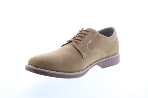 Izod Palisade PALISADE Mens Brown Synthetic Lace Up Oxfords & Lace Ups Plain Toe Shoes