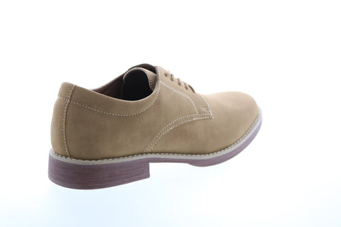Izod Palisade PALISADE Mens Brown Synthetic Lace Up Oxfords & Lace Ups Plain Toe Shoes