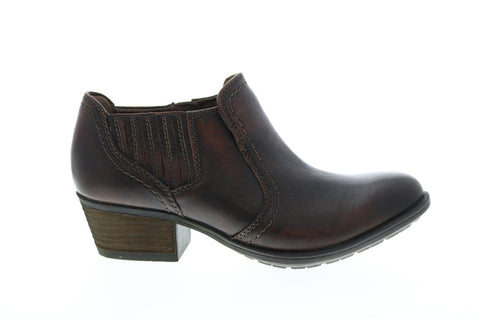 Earth Peak Peru Leather Womens Brown Leather Ankle & Booties Boots