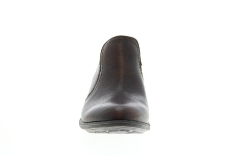 Earth Peak Peru Leather Womens Brown Leather Ankle & Booties Boots