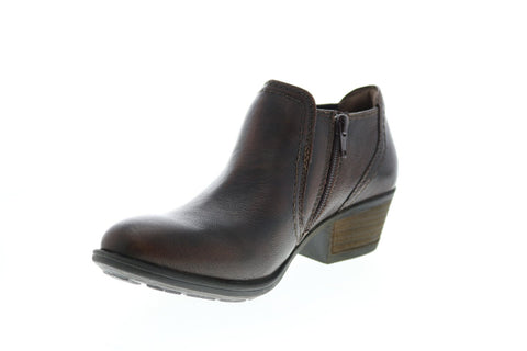 Earth Peak Peru Leather Womens Brown Leather Ankle & Booties Boots