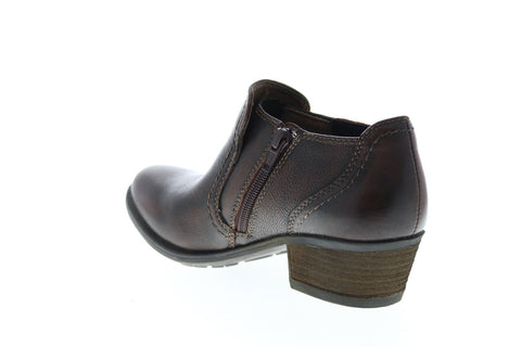 Earth Peak Peru Leather Womens Brown Leather Ankle & Booties Boots