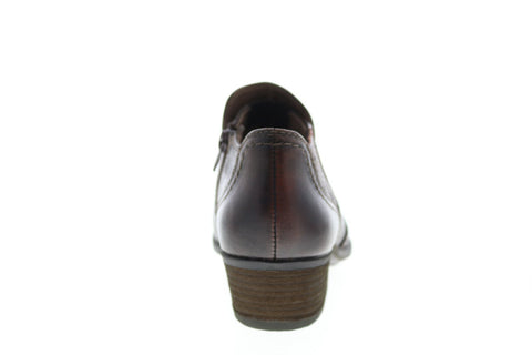 Earth Peak Peru Leather Womens Brown Leather Ankle & Booties Boots
