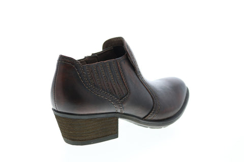 Earth Peak Peru Leather Womens Brown Leather Ankle & Booties Boots