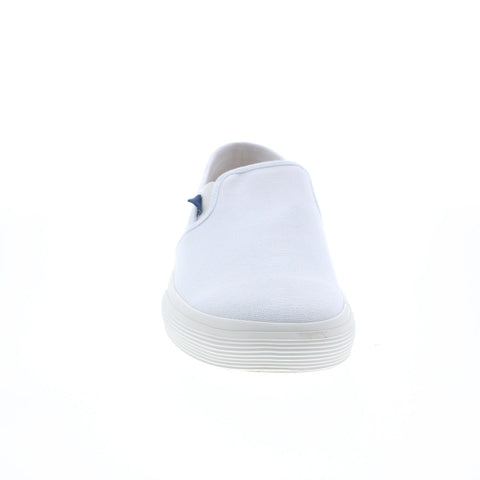 Original Penguin Petey Stripe Slip On PG00003 Mens White Lifestyle Sneakers Shoes