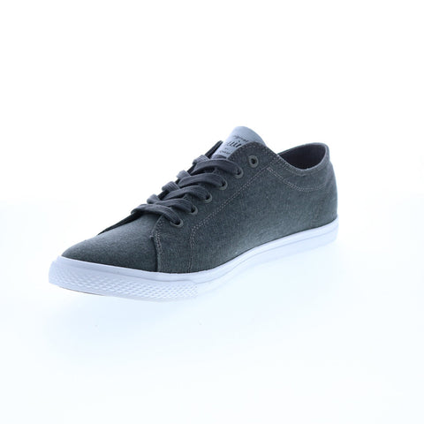 Original Penguin Petey Stripe Lace Mens Black Lifestyle Sneakers Shoes