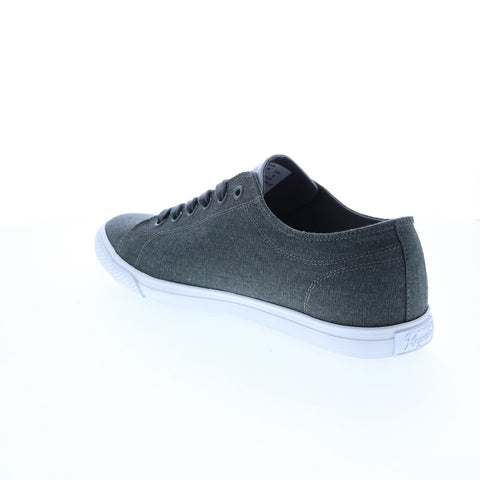 Original Penguin Petey Stripe Lace Mens Black Lifestyle Sneakers Shoes