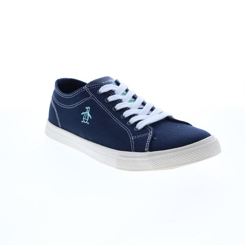 Original Penguin Petey Stripe Lace Mens Blue Lifestyle Sneakers Shoes