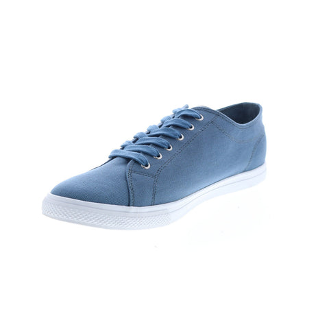 Original Penguin Sam Stripe Lace Up Mens Blue Lifestyle Sneakers Shoes