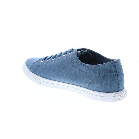 Original Penguin Sam Stripe Lace Up Mens Blue Lifestyle Sneakers Shoes