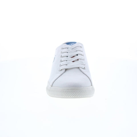 Original Penguin Sam Stripe Lace Up PG00027 Mens White Lifestyle Sneakers Shoes