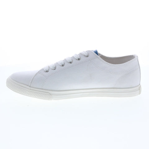 Original Penguin Sam Stripe Lace Up PG00027 Mens White Lifestyle Sneakers Shoes